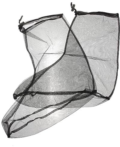 MUELODSIC Chaussettes D'extérieur en Maille, Anti-piqûres, Respirantes et Extensibles, Protection des Pieds pour Camping, Randonnée, Pêche