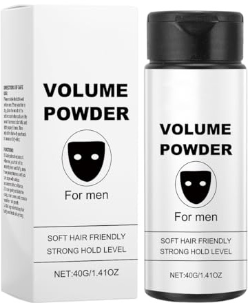 YUPZAR Cera In Polvere Per Capelli Uomo,Polvere Volumizzante Capelli Uomo,Based Texture Powder,Ingredienti Naturali Puri,Texture Opaca,Tenuta A Lunga Durata