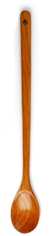 Cuillère En Bois À Long Manche 50 Cm Cuillère De Cuisine En Bois Résistante À La Chaleur, Ustensiles De Cuisine Pour Cuisiner Et Mélanger La Soupe (1 pièce)
