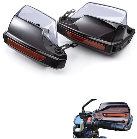 Protector de manos para manillar de motocicleta Equipo de protección Accesorios para motocicleta a prueba de viento Protector de manos universal Protector de manillar Escudo protector