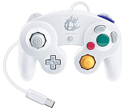 Manette GameCube Blanche - édition Super Smash Bros.
