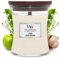 WoodWick Medium Hourglass Scented Candle | Linen | with Crackling Wick | Burn Time: Up to 60 Hours