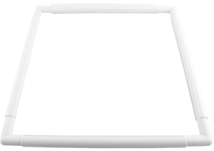 HEEPDD Broderiklippfarm Plastkvadratram för broderi quilting korssting silkmålning 43.1×43.1cm lättanvänd stabil for konstnärer hemmet hobbyprojekt