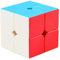 Cooja Zauberwürfel 2x2, Speed Cube 2x2x2 Magischer Würfel Speedcube, Schnelles Glattdrehen Robust Spielzeug Geschenk für Jungen Mädchen