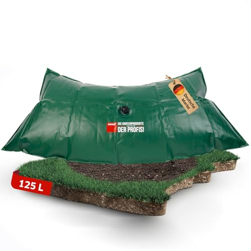 NOOR Bewässerungssack FROGBAG FATTY - 125 L Bewässerungsbeutel | robuster XXL Wassersack 105x145 cm - Baumbeutel aus UV-beständigem PVC 520 g/m² - langzeit Tröpfchenbewässerung für Bäume