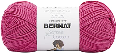 Bernat Softee Cotton 120g - Fuchsia