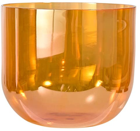 EIFINE Meditation Crystal Tibetan Bowl Yoga 528 Hz Halloween Klangschale Percussion (Size : 7 inch Golden)