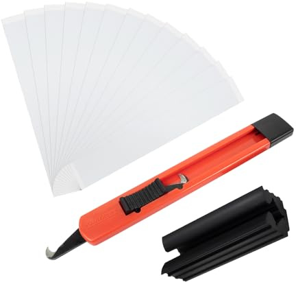 Scott Edward Golf Grip Kits for Regripping Golf Clubs, 2Pcs Hook Blads/ 13Pcs Golf Grip Tape Strips/ Grip Rubber/ Vise Clamp/ Golf Grip Tape Roll, Only Including The Options You Have Chosen
