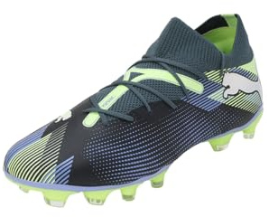 PUMA kvinnors framtid 7 match Fg/Ag WN's fotbollssko, Gray Skies Puma vit fisigt äpple, 42.5 EU