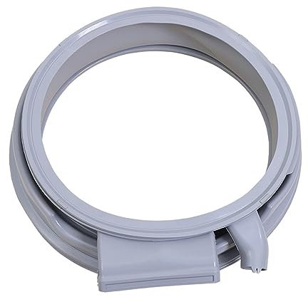 NieKe Compatible con Anillo de Sellado de Puerta de Lavadora Bosch, Anillo de Goma 9000686730