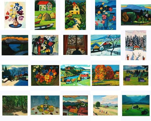 postkarten-universum.de Kunstkarten-Set Gabriele Münter