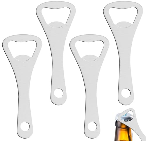 22Stk Flaschenöffner Edelstahl Bieröffner Bottle Opener,Mini Flaschenöffner | Barkeeper Bierflaschenöffner,Metall Bier Öffner,Geschenke Kapselheber Bier Flaschenöffner für Home Pub Outdoor Männer