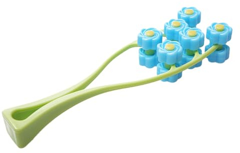 Masseur de visage – Rouleau de massage 3D | Vibromasseur de visage pour soins de la peau et du corps | Outil de thérapie faciale en forme de Y | Équipement de relaxation manuel pour femmes et filles