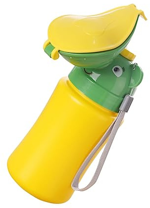 Yardwe Vasino Portatile Per Piccoli Meccanismo Anti-perdite, Orinatoio Per Bimbe, Vasino Da Viaggio Compatto Per Auto e Campeggio, Prodotti, Urinatoio Per Emergenze in Auto