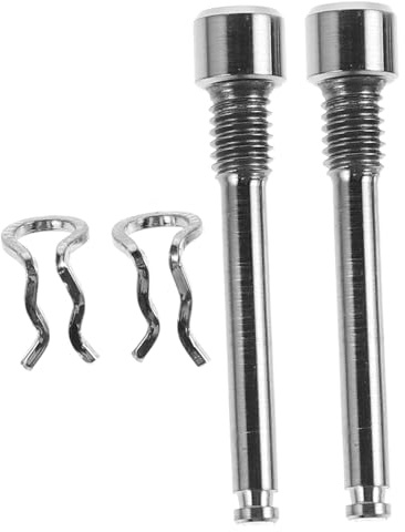KICHOUSE 4pcs Titanium Alloy Latch Spring Allen Key Bolt Anodised for Bike Brake Pad Pin Parts Kit
