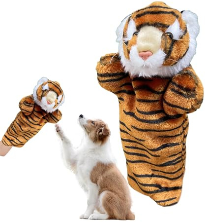 Handpuppen aus Plüsch, interaktiv, Lernspielzeug für Katzen, Marionette, für Geschichtenspiel, Klasse, Familie, Ostern