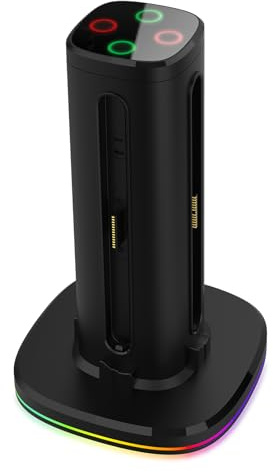 Consoles Charging Stand Display Dock Station with 4 Port Compatible for NS 2 Console Game Console