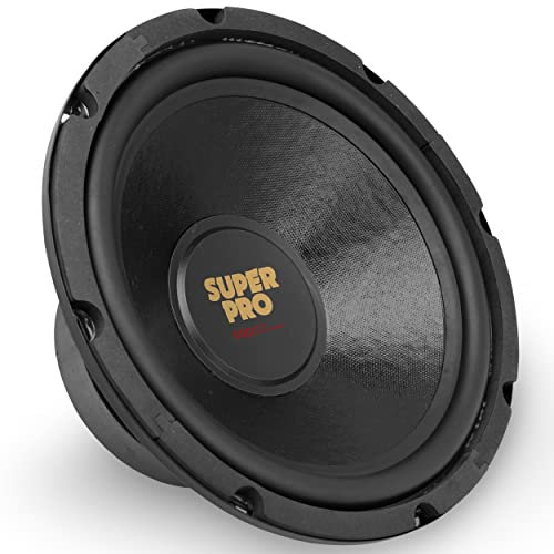 Pyramid PW1048USX - Subwoofer para coche de alto rendimiento (25,4 cm, 500 W, 8 Ohm)