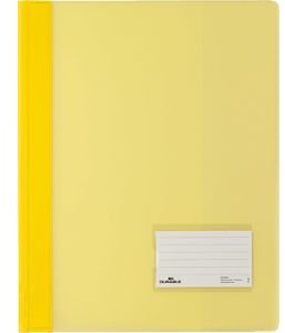 DURABLE Hunke & Jochheim Schnellhefter DURALUX®, für A4 Überbreit, 280x332mm (1, gelb)