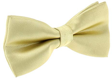 SHIPITNOW Herrfluga – 30 färger – herrfluga bröllop, fest – satintyg, enfärgad – förbunden, Ljusguld (gyllene färg)