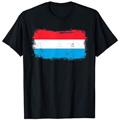 Drapeau national du Luxembourg T-Shirt
