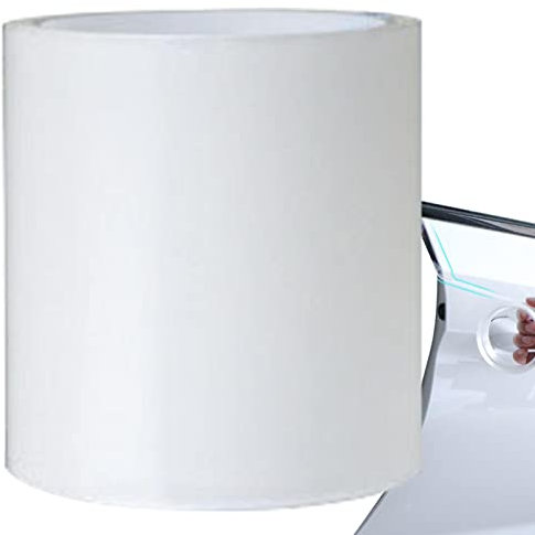 Generic Clear Automotive Protective Tape - Transparent Paint Protection Film for Anti-Scratch Car Bumper Protector Strip, Width 7cm*3 Meters, Universal Fit, Plastic, Clear