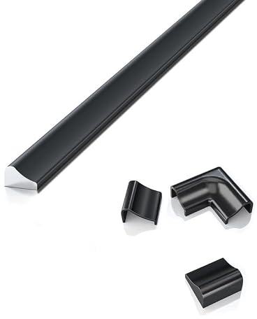 Ersatz Aluminium Schwallschutzleiste Dusche 95 cm für die untere Duschdichtung Duschwand Matt Schwarz Ersatzdichtung Badewanne Wasserabweiser Duschkabine Schwallschutz Chrom Optik