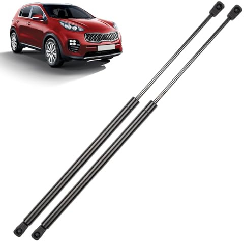 AUTOXBERT Lot de 2 vérins à gaz pour hayon arrière de voiture pour Kia Sportage IV Mk4 QL 2015-2022 Système de support de levage 81770F1000 81780F1000