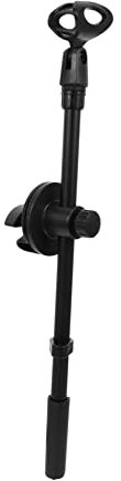 ibasenice 1set Microphone Stand Metal Rotating Microphone Boom Arm With Clip Universal Mic Boom Arm Mic Stand Boom Arm Tripod for Live Stream Arm Warmers Desktop Heater To Rotate