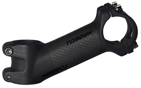 Lenkervorbau 31,8mm Carbon Fiber Vorbau 25/35 Grad Fahrrad Vorbau Ultraleicht Fahrrad Tisch 70/80/90/100mm Power Fahrrad Zubehör Fahrrad Vorbau(10Degree-80mm-Matte)