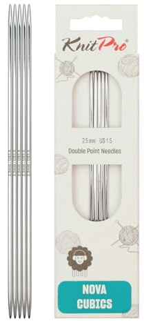 KnitPro Nova Cubics Nadelspiele 5 (12.5cm) | 2,5mm