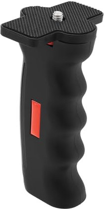 ECSiNG 1pc Estabilizador de Mano para Cámara con Tornillo de 1/4 Compatible con DSLR Luz de Video LED Teléfonos Inteligentes GoPro Dispositivos con Orificio Roscado de 6,35 Mm