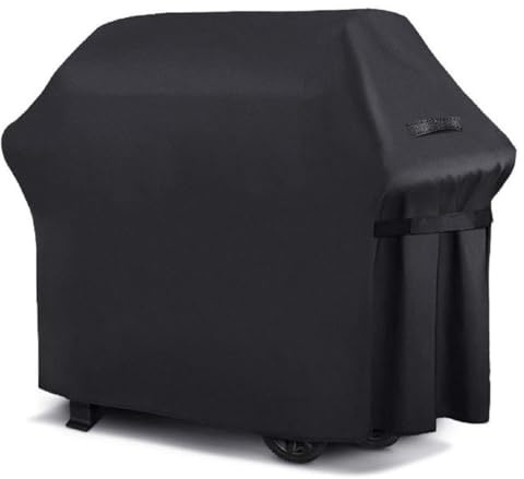 Grill Cover for Outdoor Grill,420D Oxford Waterproof BBQ Grill Cover for Outside Anti-UV Barbecue Gas Grill Cover with Adjustable Drawstring for Nexgrill Expert Grill and More (45- 75)
