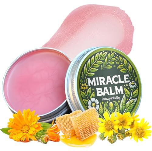 Miracle Balm - Miracle Balm for Swollen Legs & Feet - Soothing Joint Cream with Natural Herbal Ingredients - Fast-Absorbing & Non-Sticky Foot Balm - Lightweight Miracle Cream