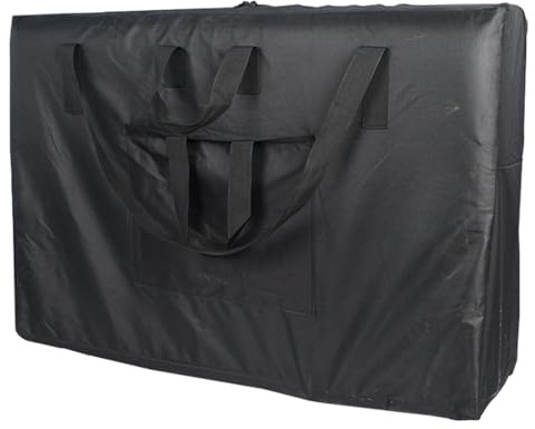 Generisch Sac de table de massage - Housse de rangement compacte - Mallette pliante haute performance - Mobilité d'équipement de bien-être avec coutures et bandoulière - Accessoire de transport idéal