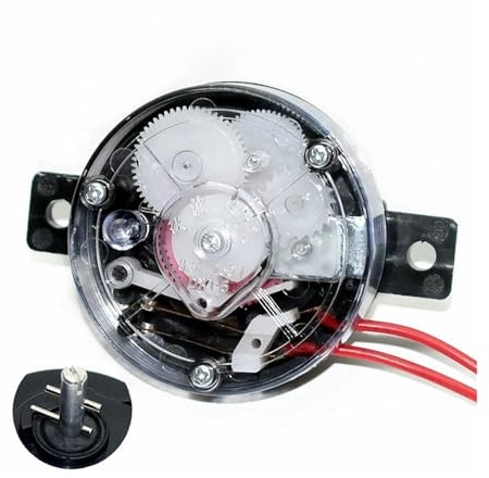 1PC 2-Wire Spin Dryer Tube Timer 5-Minute 220V DXT5 Mechanical Timing Switch Knob Washing Machine Accessories(5min Timer)