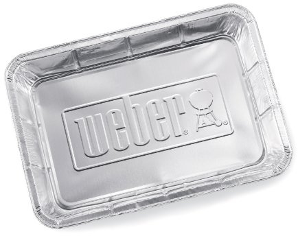Weber 6416 Große Aluminium-Tropfpfannen, 10 Stück