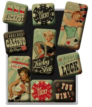 Get Lucky, Magnet-Set (9teilig)