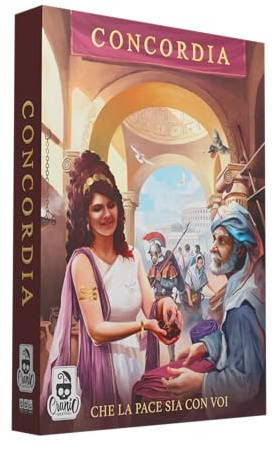 Cranio Creations- Concordia Gioco da Tavolo, Multicolore, Unica, CC024