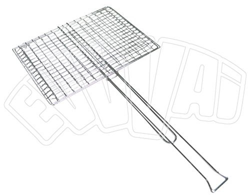 Grillrost eckig cm 28 x 36 bbq-15 N Grill Grill-Braten Grill Feuer