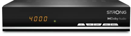 Strong SRT 7007 Décodeur Satellite HD Free to Air avec Affichage (HDTV, HDMI, SCART, USB) Noir