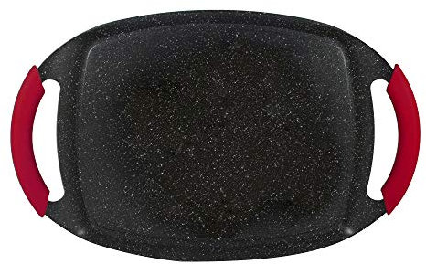 San Ignacio Q3583 Asador 37x25 cm aluminio forjado, apto para inducción Toledo