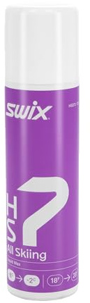 Swix HS7 Purple High Speed Ski & Snowboard Spray Wax for Moderate Temperatures