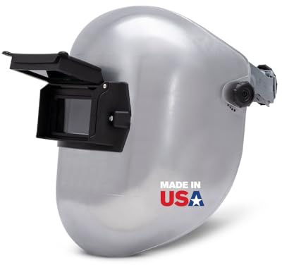 Jackson Safety PL280 Pipeline Welding Helmet - Shade 10 Flip Front Welding Hood - ANSI Z87.1 - Made in USA (Multiple Headgear Styles and Colors)