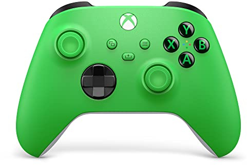 Xbox Wireless Controller – Velocity Green for Xbox Series X|S, Xbox One, and Windows Devices (Renewed)