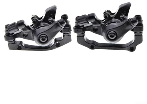 Clip in lega ebike , pinza freno a disco meccanica, rotore 160 mm, anteriore e posteriore (freno posteriore)