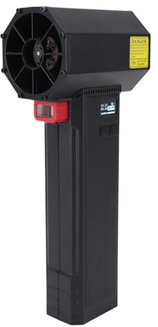 Ventilatore a Getto Secco, Potente Ventola a Turbina Ad Alta velocità, Spolverino Elettrico Leggero Portatile, Soffiatore D'aria Portatile per Auto, Computer, (Spina UE da 100 a