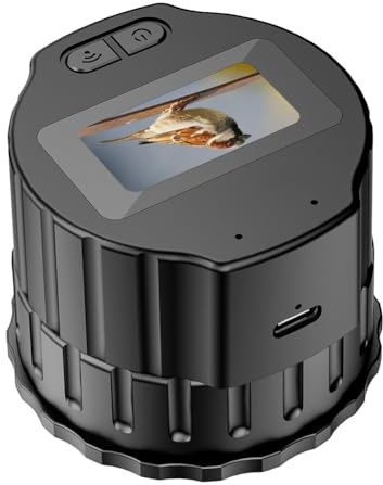 MRNHA Nouveau Microscope V13 WiFi HD Caméra Oculaire Électronique Écran 1,5 Pouces Enregistreur Oculaire Optique Télescope D'Observation des Oiseaux