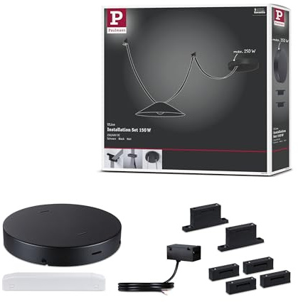 Paulmann 94629 ULine Zubehör Installationsset 230/48V max. 150W Schwarz