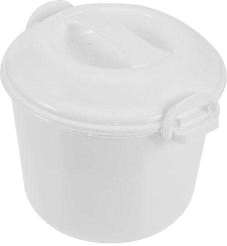 GALPADA Olla Arrocera Para Microondas De Recipiente Reutilizable Para Cocinar Arroz y Vapor Para Calentar Comida El Trabajo o Picnic Familiar Para Microondas